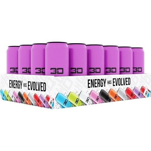 3D Energy 24x 473ml Purple