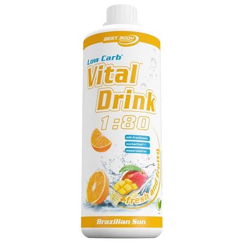 Low Carb Vital Drink 1000ml Brazilian Sun