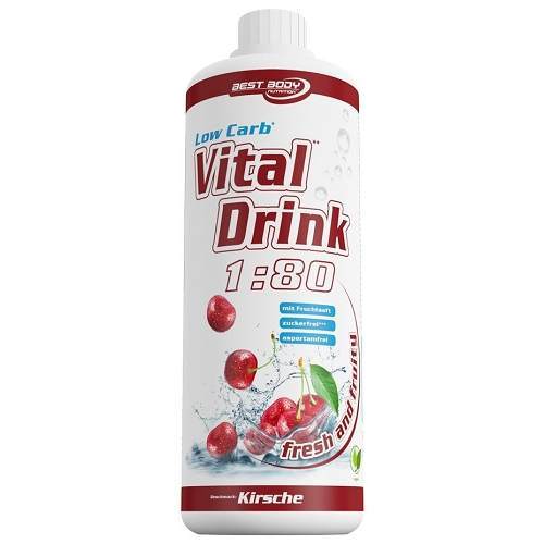 Low Carb Vital Drink 1000ml Cherry