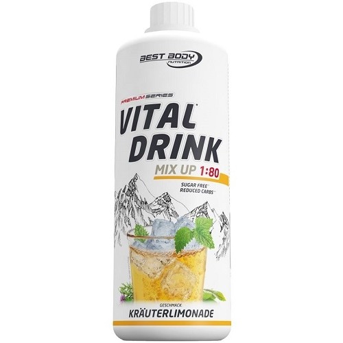 Low Carb Vital Drink 1000ml Herbal Lemonade