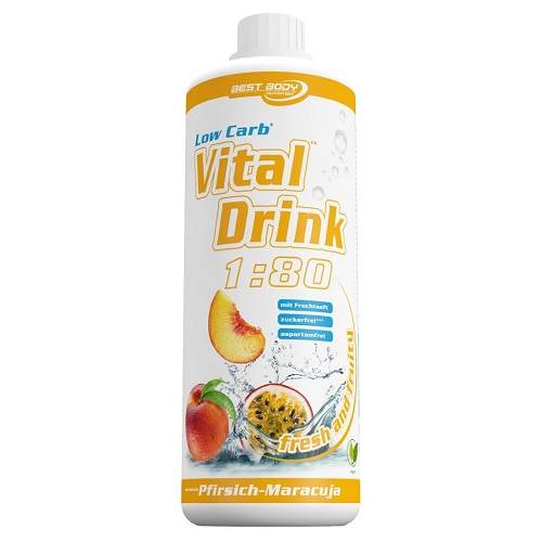 Low Carb Vital Drink 1000ml Peach Passionfruit