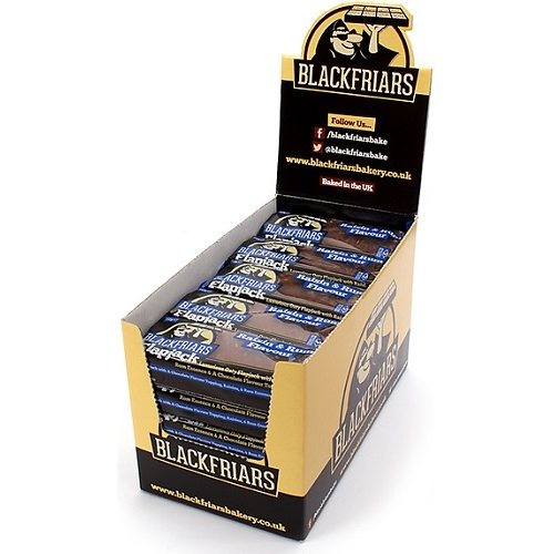Flapjacks 25x 110gr Raisin & Rum