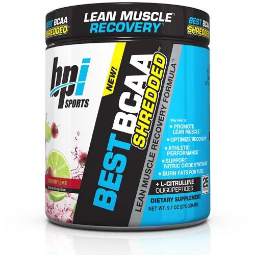 Best BCAA Shredded 25servings Cherry Lime