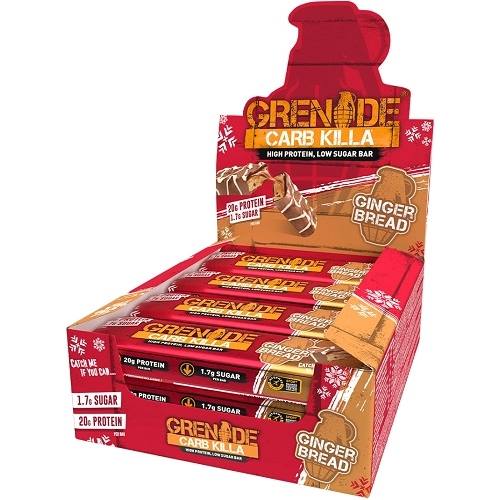 Grenade Carb Killa Bars 12repen Gingerbread