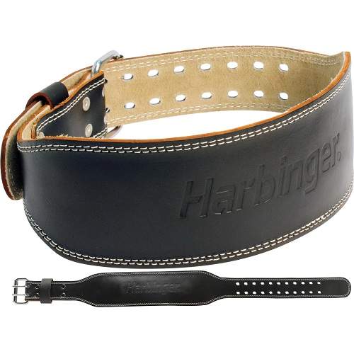 4 Inch Padded Leather Belt 1 riem Maat XL