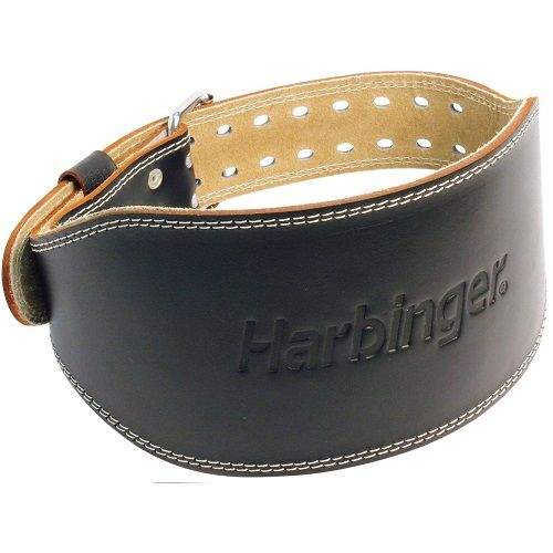 6 Inch Padded Leather Belt 1riem XL