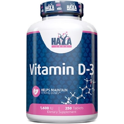 Vitamin D-3 1600IU 250tabl