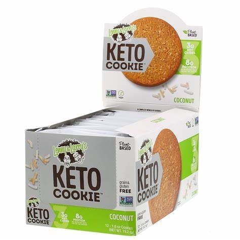 Keto Cookie 12x 45gr Coconut