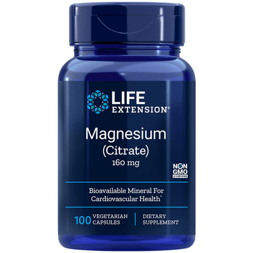 Magnesium Citrate Life Extension 100v-caps