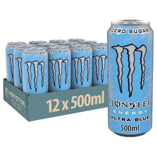 Monster Energy Ultra 12x 500ml Blue