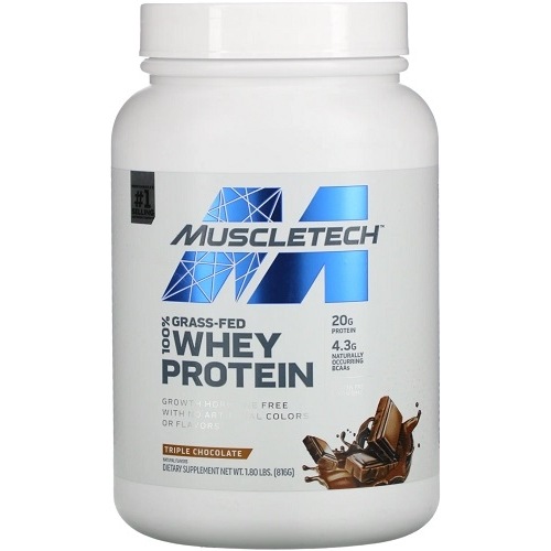Grass Fed 100% Whey Protein 816gr Chocolate