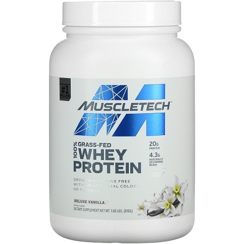 Grass Fed 100% Whey Protein 816gr Vanille