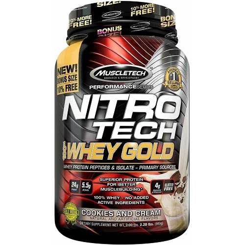 Nitro Tech Whey Gold 2510gr French Vanille Creme