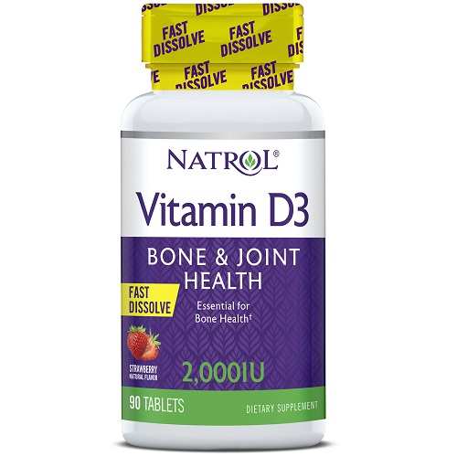 Vitamine D3 2000IU Natrol 90tabl