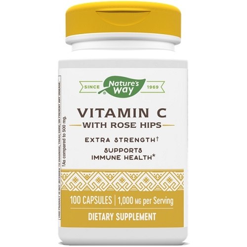 Vitamin C-1000 w/Rose Hips 100caps