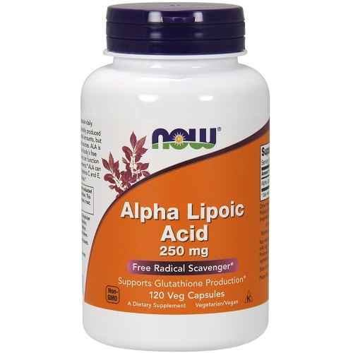 Alpha Lipoic Acid 250mg Now Foods 120v-caps