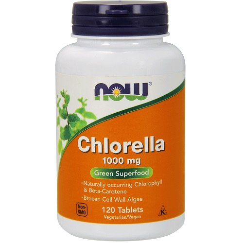 Chlorella 1000mg Now Foods 120tabl