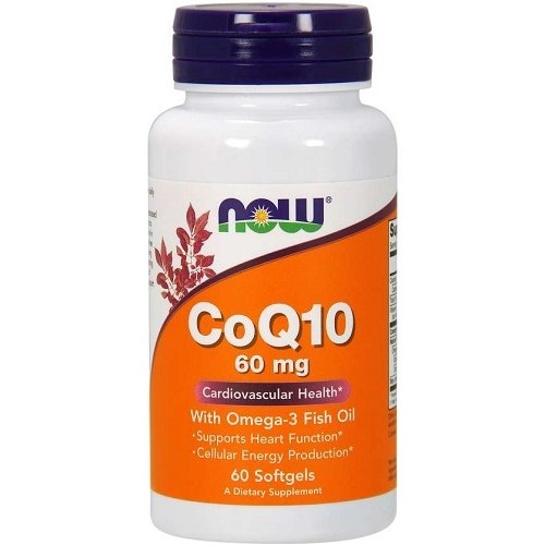 CoQ10 60mg w/Omega-3 Fish Oil 60softgels