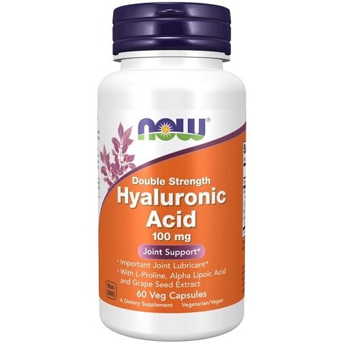 Hyaluronic Acid 100mg Double Strength 60v-caps