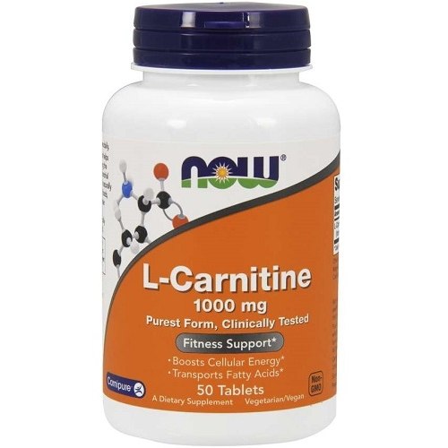 L-Carnitine 1000mg Now Foods 50tabl