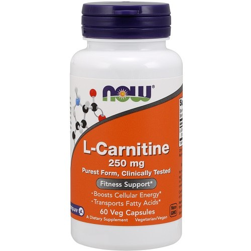 L-Carnitine Now Foods 60v-caps