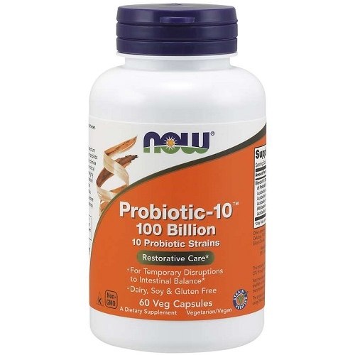Probiotic-10, 100 Billion 60v-caps