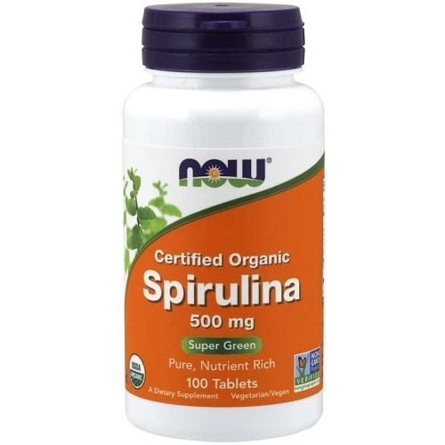Spirulina 500mg Now Foods 100tabl