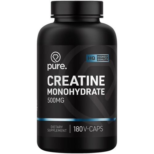 -Creatine Monohydrate 500mg 180v-caps
